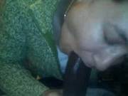 White Bitch Sucking Big Black Dick