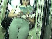 Hot Voyeur Camel Toe Spy In Metro
