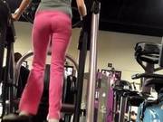 Bonita Chica En El Gimnasio,precioso Culito