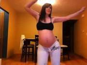 Non-nude Pregnant Beauty Dancin