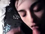 19yo British Girl Sucking Cock Again