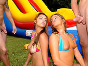 Latina Foursome Outdoors