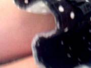 Dot Skirt In Front Of
