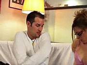 French Housewife Acquires Screwed On The Daybed