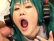 Cosplay Vocaloid - Hatsune Miko Fifth Of 5 (censored)