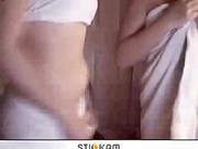 Cute Chubby Teen Girl Shows Her Underwear On Cam