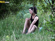 Firsky Slut Yasmine Bangs Her Punani With Banana