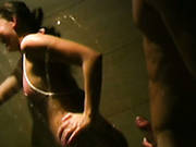 Cheap Russian Slut Gets Banged In A Shower