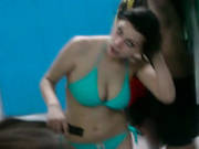 Curvy Russian Bimbos Washes Her Tasty Body In Shower