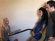 Cute Blonde Girl Gives A Head And Gets Nailed Hard From  Behind