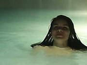 Zuzinka Wanks In A Pool Until She Cums And Flatters With Joy In The Water