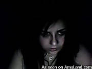 Spoiled Teen Shows Off Her Tits To Old Pervert Through Webcam