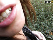 Picked Up Slut Kristene Gives Outdoor Blowjob