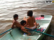 Two Couples In The Boats Fuck In Front Of Each Other