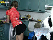 Sizzling Teen Savannah Gets Stroked By Rapacious Panda