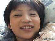 Perverse Japanese Hussy Ami Kitazawa Gets Her Hairy Muf Dived