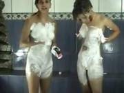 Latin Girls That Love Playing With Soap