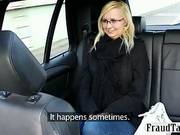 Nerdy Amateur With Big Tits Gets Seduced By Her Taxi Driver