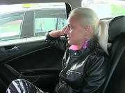 Beautiful Iva Gets Persuaded To Have Sex In Taxi And Receives Sticky Cumshot