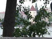 Daring Public Sex Street Threesome With A Pretty Girl Part 1