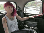 Punk Beauty Trixi Shows Her Ass For Free Taxi Fare And Gets Fucked