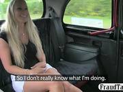 Australian Blonde Tourist With Big Tits Gets In A Fraud Taxi