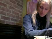 Amateur Blonde Czech Girl Beata Fucked In Coffee Shops Toilet