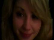 Pretty Blonde Gives Blowjob On Cam