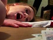 Czech Girl Dominika Flashes And Ripped With Pervert Stranger