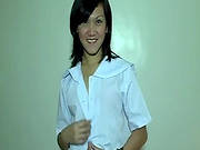 Sexy Brunette Likes It Deep