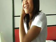 Asian Teen Is Demonstrating Her Tight Ass