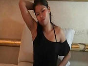 Sexy Asian Gives Stunning Solo
