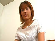 Daring Asian Babe Is Giving Blowjob Indoors