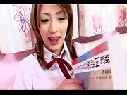 Asian Schoolgirl Is Sucking That Tasty Dick