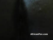 African Girl Blows And Gets Fucked Really Hard By White Man