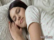 Shy Teen In White Socks
