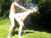 Pregnant Fuck In The Garden