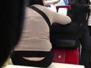 Nice White Thong - Waiting At The Airport - Part I