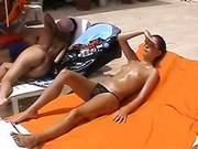 Nice Amateur Couple Beach Fun. Part 2