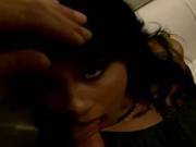 Brunette Girl Gets Blows A Dick And Gets Fucked In Close Up Video