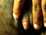 Ebony Big Phat Clit Masturbation