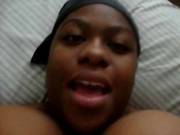 Bbw Ebony With Huge Juggs Films Herself