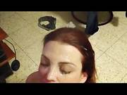 Redhead Gf In Hot Amateur Pov Facial Video