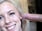 Alluring Golden-haired Girlfriend Convinced To Fuck On Tape