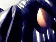 Big Beautiful Woman Does Handjob In Latex Fetish Video