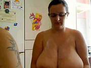 Nerdy Slut Shows Her Big Round Tits On Veb Chat