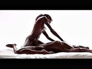 Ebony Couple Masturbates In Sensual Xxx Massage Clip