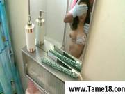 Teen Slave Gets Gagged In Bath