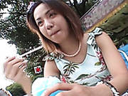 Playful Japanese Teen Reiko Shows Off Her Pantiesn In Upskirt Scenes