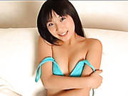 Divine Japanese Babe Ayane Chika Rubs Her Pussy Over A Pillow
